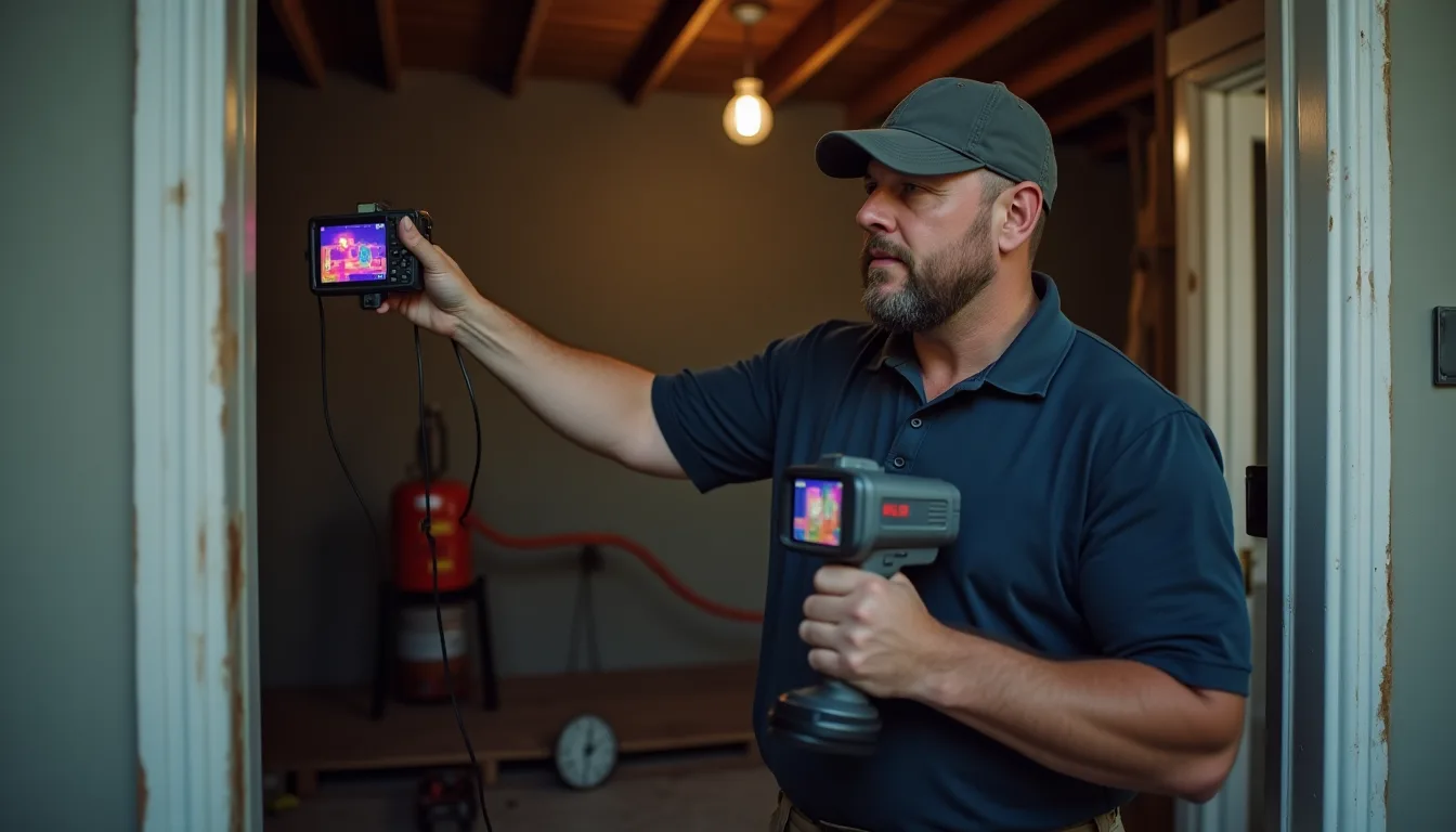 Water damage restoration service